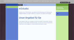 Desktop Screenshot of m2studio.de